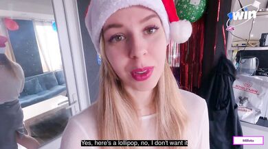 Real couple homemade, inexperienced blowjob, rigid fuck-a-thon – Santa fulfills