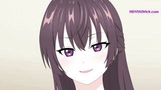 College Girls Alya and Yuki, Try Out the New SexToy Together (Cartoon xxx)