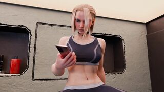 Hardcore Gangbang: 4 Huge Cocks for Cammy (3D Sexgame)