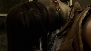 Subway Getaway: BBC Stranger and Petite Aerith (Realistic 3D Gameplay)