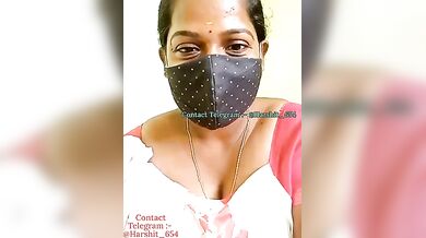 Tamil Dusky Renuma Aunty Stripping Nude With Her Huge Shaggy Boobs Ass