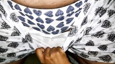 Tamil Wife oil massage for hubby cock