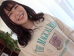 Jカップ美女が初々しさ感じさせる笑顔でエッチな挑戦はじまる