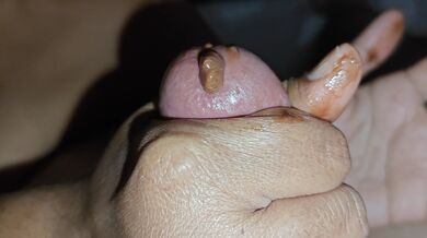 Tamil wife Blowjob for hubby with chocolate filled cock