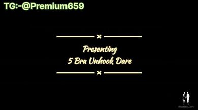 Smriti Jain Viral Video Bra Unlock Challenge, TG :- @Premium659