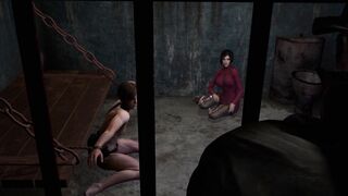 Leon is Watching while Ada Wong Get Fucked by MR.X (3D Gameplay)