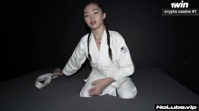 Extreme Asian teenager cockslut gets xxx in tough homemade hard-core porn!