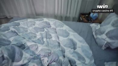 Spanking romance with my neighbor and lots of cum. HD porn with red-hot woman, n