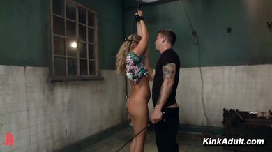 Intense Carter Cruise Bondage Rough Anal Sex With Mr Pete Hardcore BDSM Deep Throat