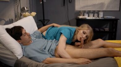 Giving my handsome patients a blowjob medicine