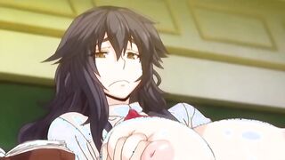 Gakuen no Ikenie: Nagusami Mono to Kashita Kyonyuu Furyou Shoujo Episode 1