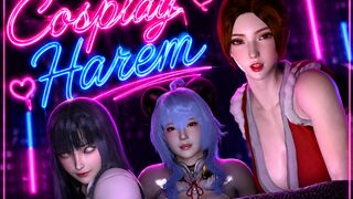 Cosplay Harem POV