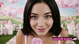 Ourdream | Raven’s Sweet Cum Covered Tits In The Candyland Meadow