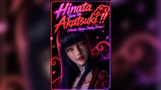 Hinata Joins the Akatsuki !! (Hinata Hyuga Cosplay Lap Dance)