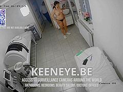 Real Surveillance Camera in Beauty Clinic: Private Treatment Session